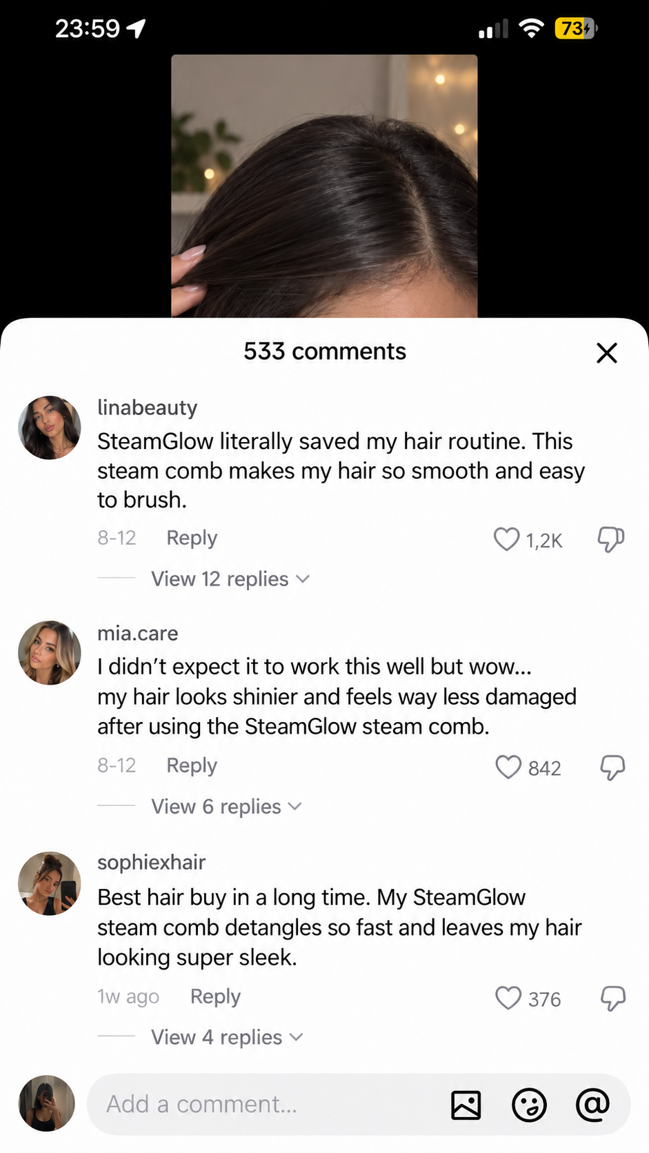 TikTok reaction