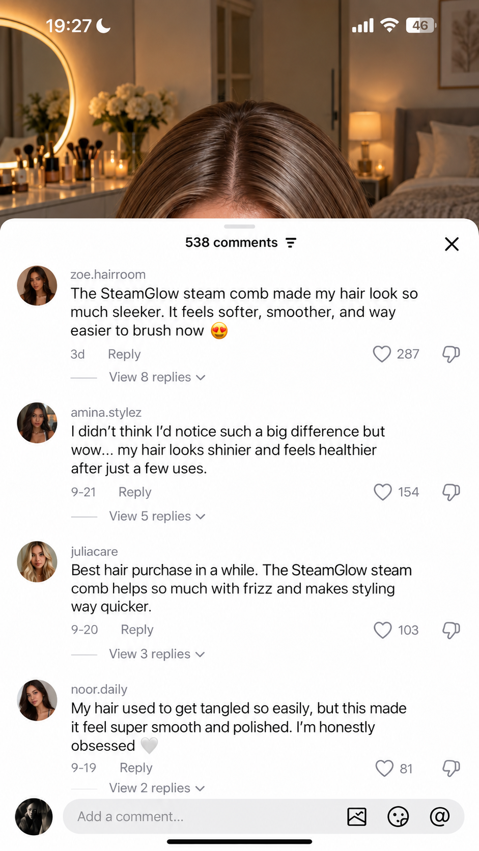 TikTok reaction